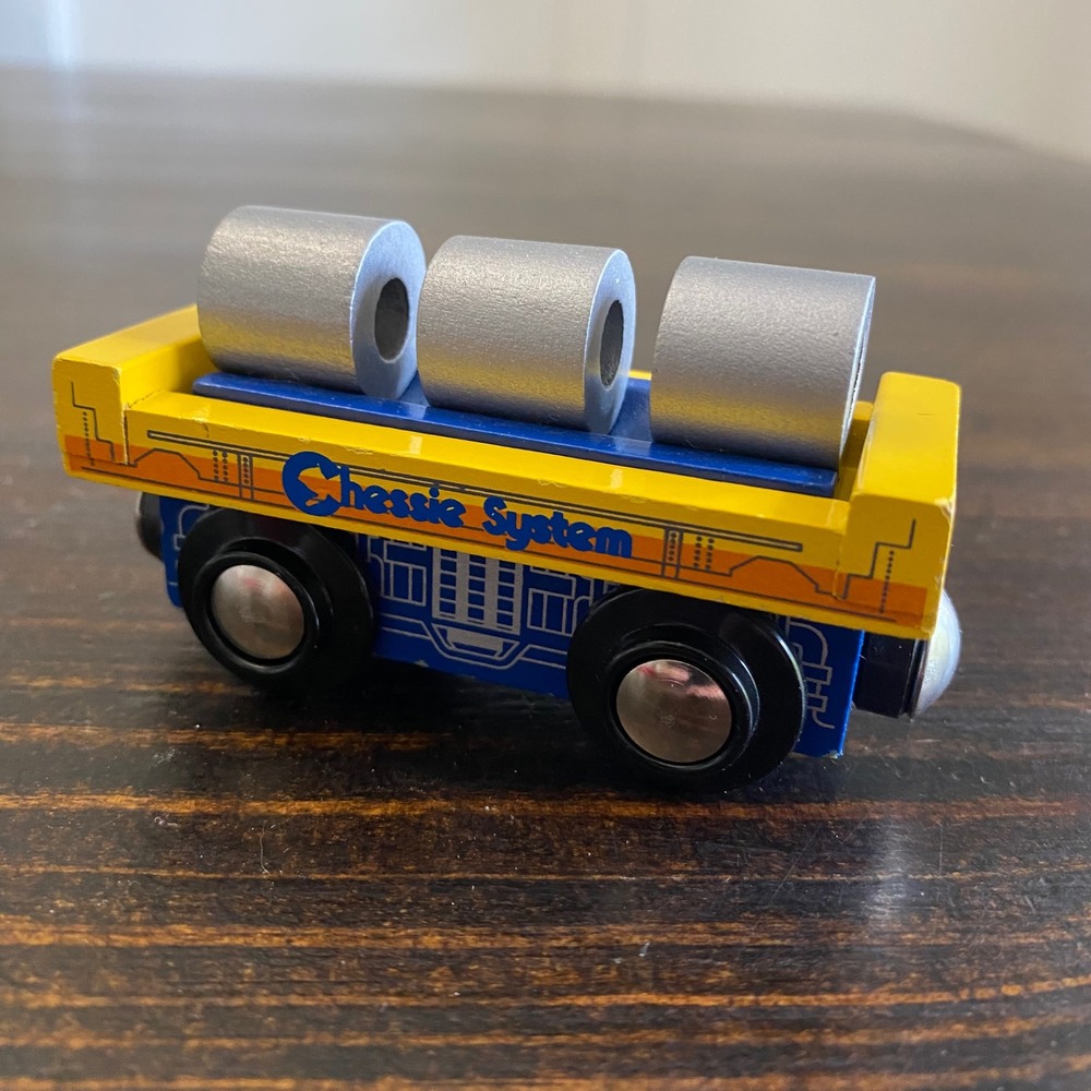 Maxim Lionel Heritage Series 2006 Chessie System Wooden Coil Car Toy Train